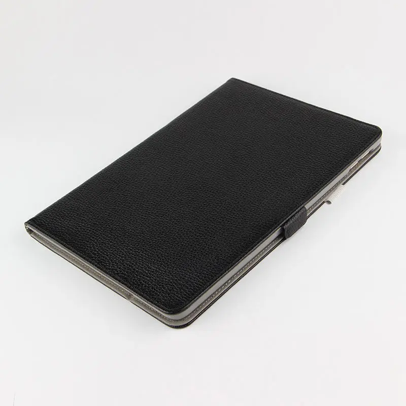 black Чехол из воловьей кожи для iPad 9,7(новинка), чехол, умный чехол из натуральной кожи для планшета Apple iPad 9,7 дюймов A1893 A1954, защитный чехол - Цвет: black