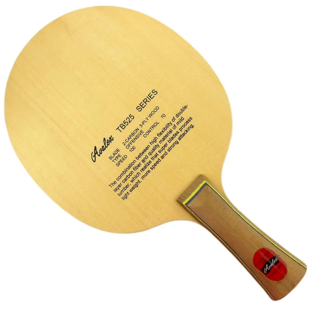 

Avalox TB525 (TB-525, TB 525) Offensive Shakehand Table Tennis Blade for Ping Pong Racket