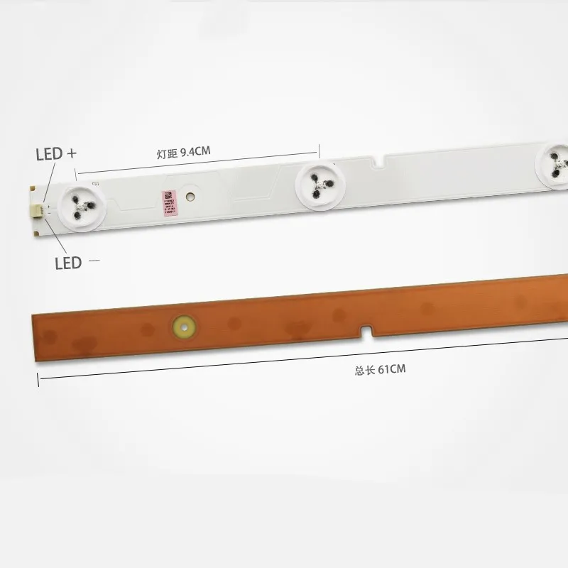 (Новый комплект) 22 шт. 6 светодиодов 609 мм Светодиодная подсветка для LED55K20JD LED55K220JD