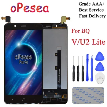 

oPesea For BQ Aquaris V / U2 / U2 Lite Full LCD Display Panel Touch Screen Digitizer Glass Sensor Assembly Replacement Parts
