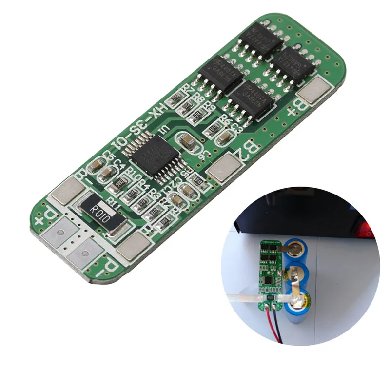 

3 Serial 12V 18650 6A Li-Ion Lithium Battery Protection Module PCB Board New