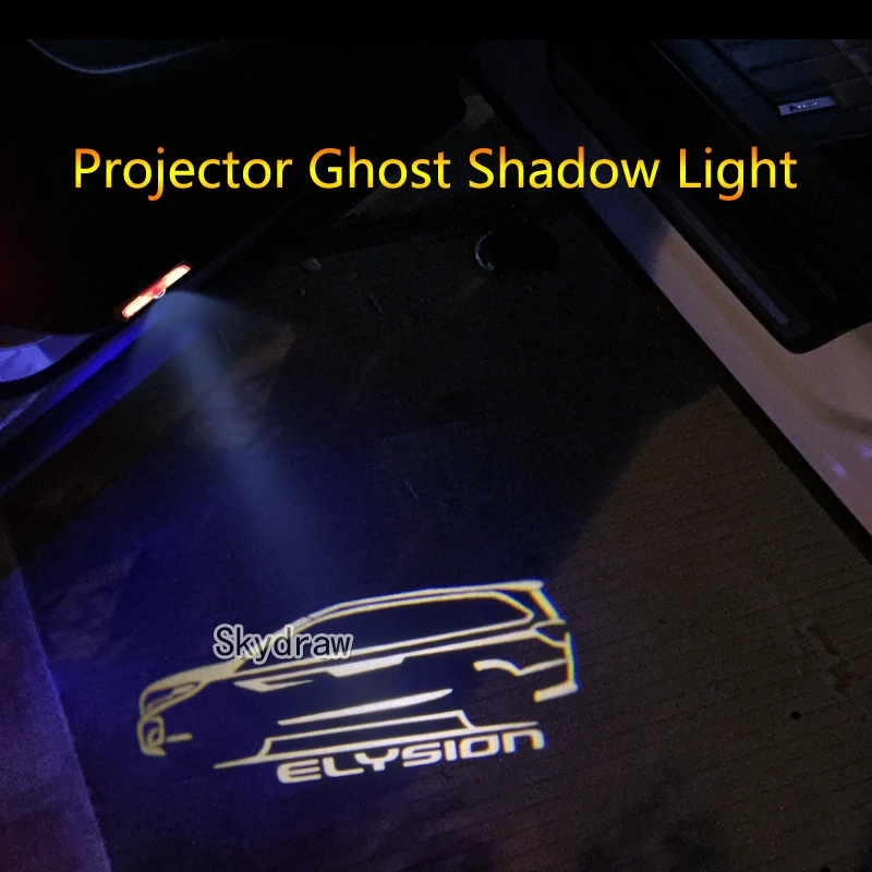 

2 Piece For HONDA ELYSION (2004-2019) Car LED Door Warning Light Projector Ghost Shadow Light Welcome Light