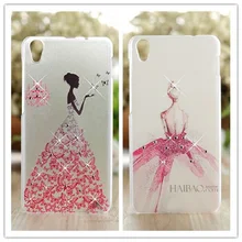 S850 Rhinestone Bling Plastic Hard Case For Lenovo S850 Case Protector Cover For Lenovo Case S850