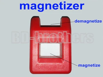 Best 40mm Colorful Mini Magnetizer / Demagnetizer Tools For Screwdriver 1000pcs/lot
