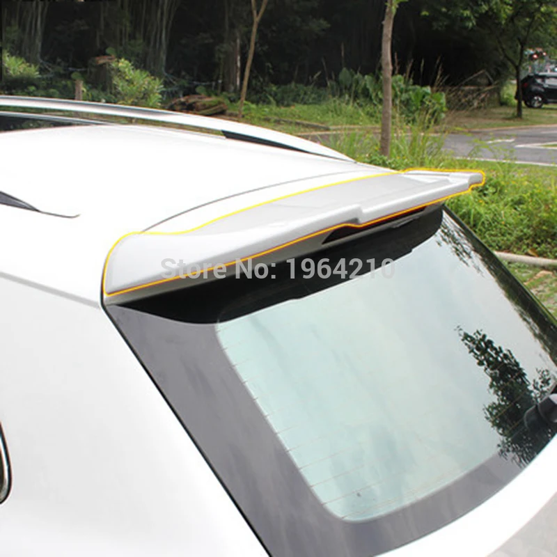 MONTFORD пригодный для Skoda Kodiaq ABS Пластик внешний задний спойлер багажнике хвост крыло спойлера автомобиля аксессуары