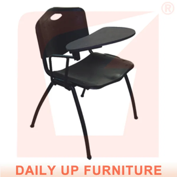 Study Chair With Writing Pad Ergonomic Student Reading Chair