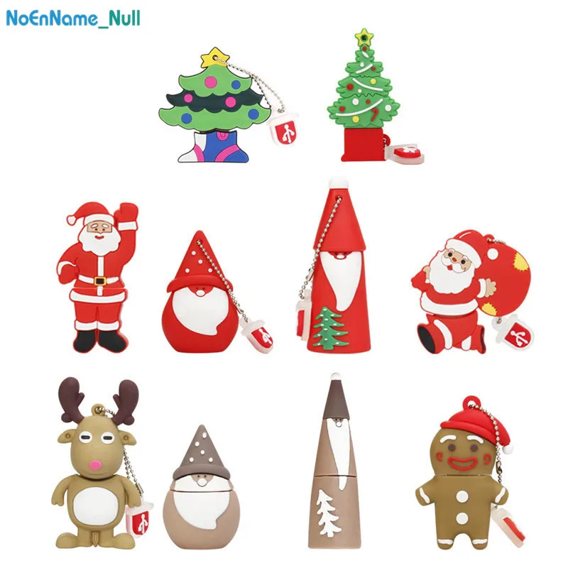 

Santa Claus flash disk Silicon 2.0 usb flash drive 32GB flash memory 128GB 64GB 16GB 8GB 4GB pen drive Christmas Series pendrive