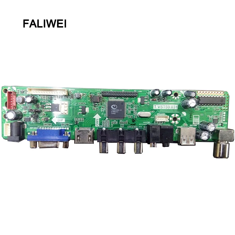 

1PCS/LOT T.VST59.031 with Remote control /please provide your screen module number when you order it ,thanks