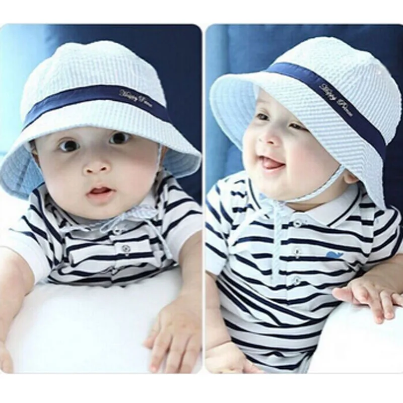 Baby Boy And Girl Kid Spring Summer Pots Hat Cotton Sun Visor Caps Outdoor Baby Girl Hats Sun