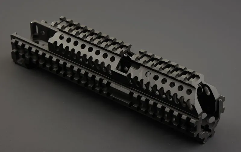 Легкий actical AK 47 picatinny rail handguard четыре стороны алюминий Охота Стрельба B-30 B-31 Верхняя Нижняя часть M2019