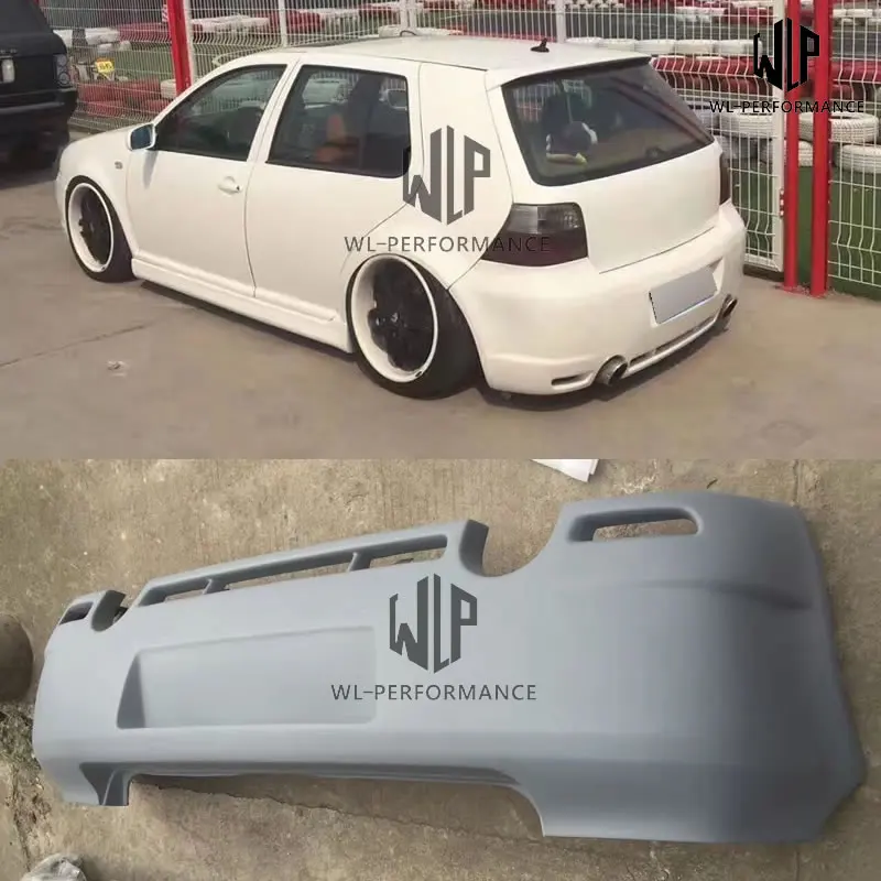 VW GOLF 4 R32 PU upainted Комплект кузова заднего бампера для Volkswagen Golf 4 R32 автомобильный Стайлинг 03-05