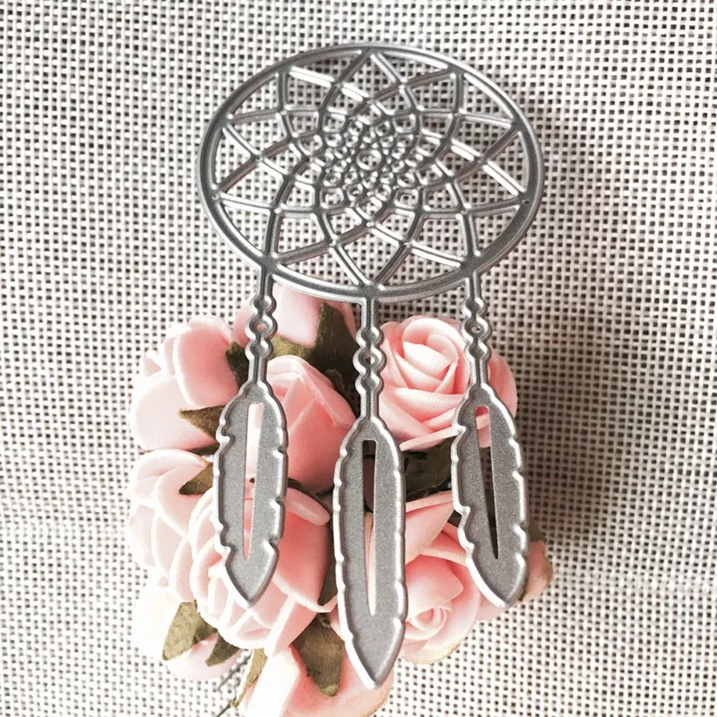

Dream Catcher Metal Cutting Dies Stencil Pendant DIY Scrapbooking Die Cut for Sizzix Album Decorative Embossing Paper Card Craft