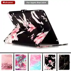 Mokoemi модные кожаные 9,7 "для Apple iPad 4 3 2 чехол для iPad 2/3/4 планшеты чехол