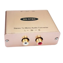 Jack Stereo To Mono Audio Converter Stereo Audio Adapter With Two Isolated Outputs
