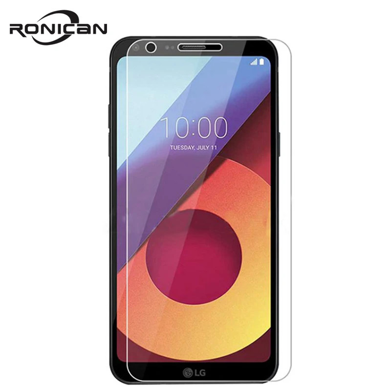 RONICAN واقي للشاشة الزجاج قوة تحقيق الاستقرار LG Q6 الزجاج المقسى لشركة إل جي Q6 الزجاج ل لغ Q6a Q6 زائد M700N تشديد غطاء هاتف مصنوع من الزجاج