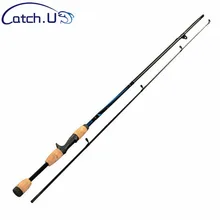 Поймать U 1.7 м/1.8 м действие 6-12 г Тесты литья Spining углерода приманки Удочки, жесткий Рыбалка Полюс