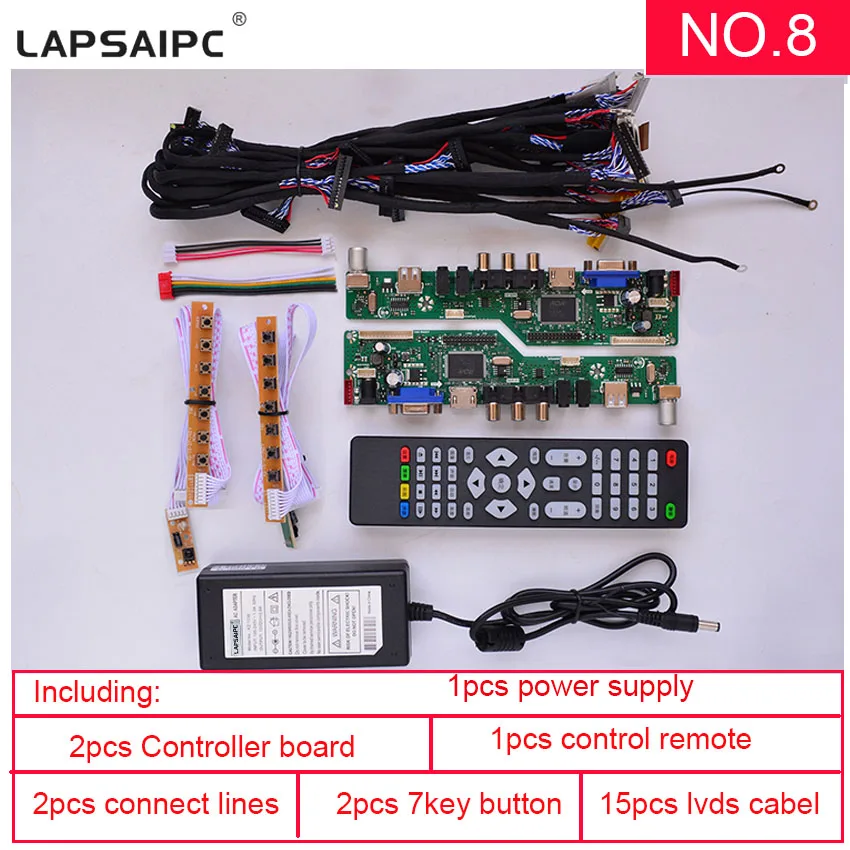 Универсальная плата управления Lapsaipc skr. 03 8501 ЖК светодиодный экран LVD панель 1920x1080