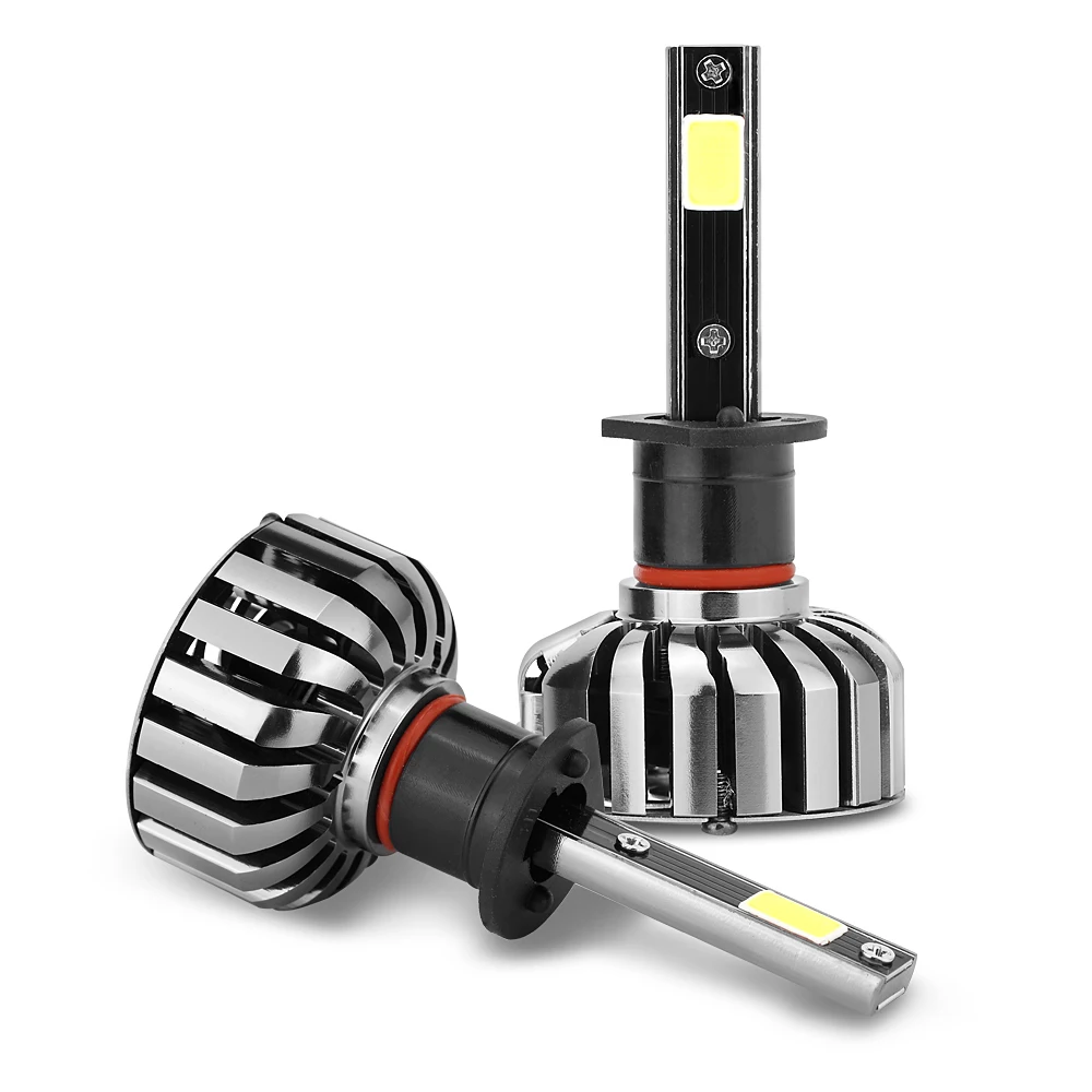 

LOAUT Car Styling Turbo Led Automotivo Car LED H1 Headlight Led Blub 24V Light 6000K 8000LM 80W Auto Headlamp Fog Light