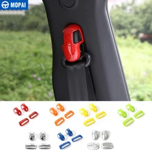 MOPAI ABS автомобильное внутреннее сиденье безопасности ремень украшения накладка наклейки для Jeep Renegade- Стайлинг автомобиля