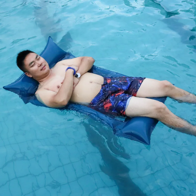 2019 Newest Water Hammock Mesh Pool Float For Adult Kid Air Mattress Inflatable Beach Bed Lounge Lie-on Swimming Ring Chair boia 2019 Newest Water Hammock Mesh Pool Float For Adult Kid Air Mattress Inflatable Beach Bed Lounge Lie-on Swimming Ring Chair boia