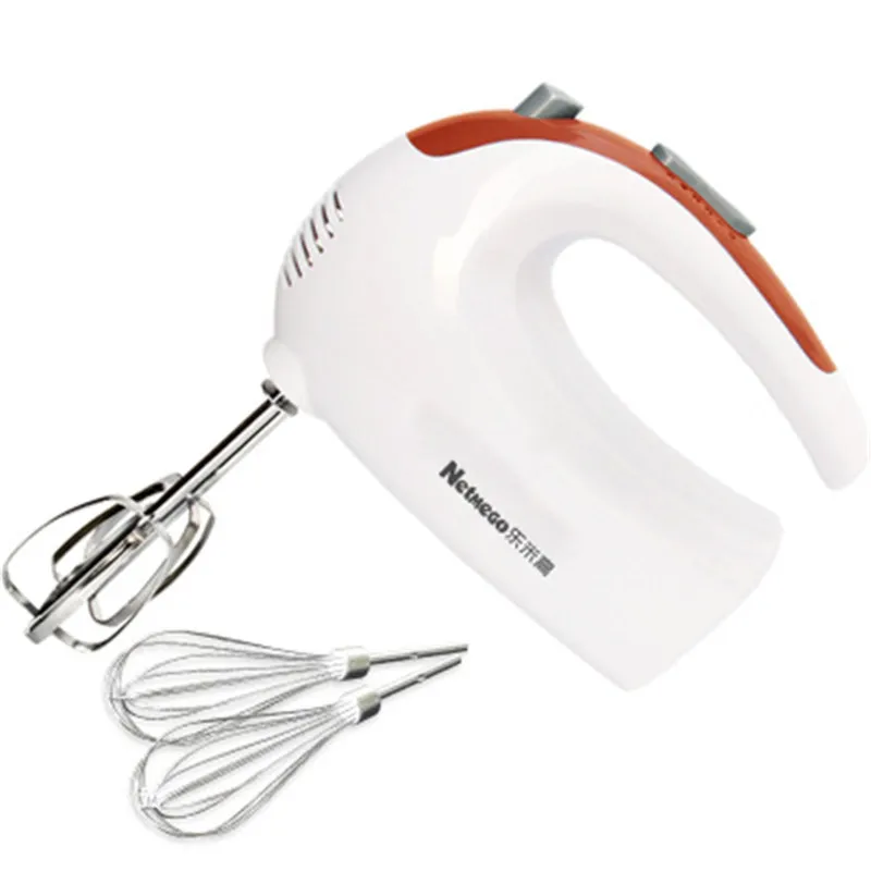 200W Egg Beater Electric Mixer 5 Speeds Hand Mixer Home Flour Cream