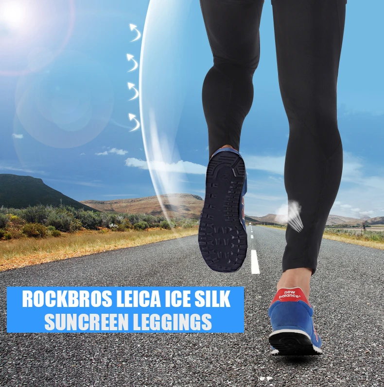 ROCKBROS велосипедные наколенники для баскетбола, штаны, спортивные Леггинсы для бега, эластичные длинные носки, наколенники для мужчин, для фитнеса, наколенники