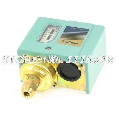 

-10-40PSI 1-Port Pneumatic Air Water Compressor Pressure Switch Control Valve