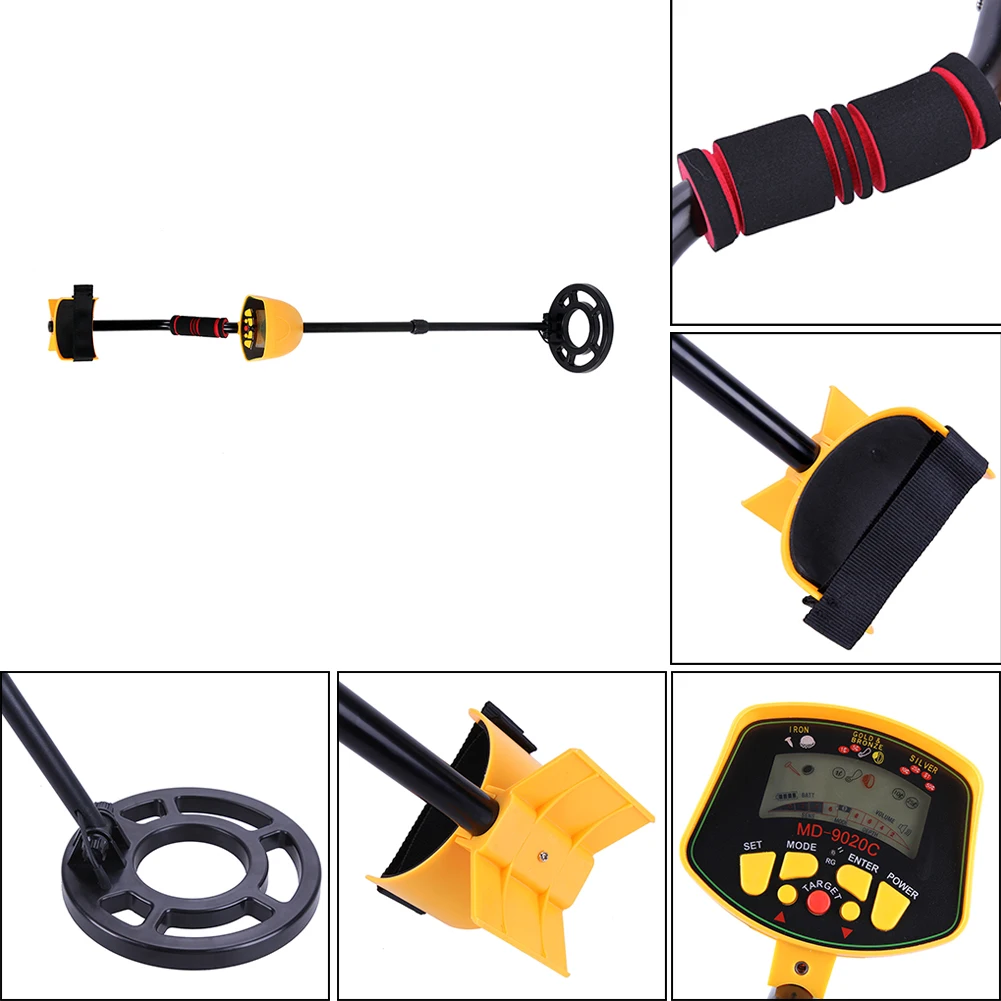 High Performance Underground Metal Detector Sensitivity LCD Display