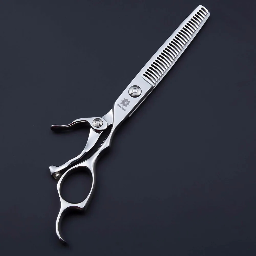 Professional Barber Hair Dry Cutting Shear Scissors 6.0''- Japanese 440C Stainless Steel Straight Edge Hair Salon Scissors