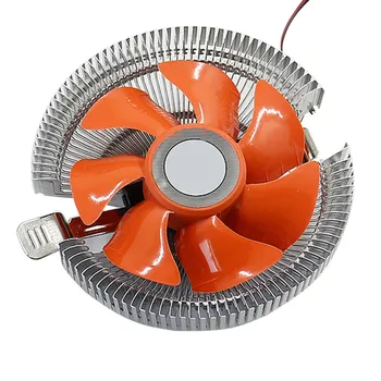 

HF-1502 CPU Fan Radiator LED Light Cooling Fans Low Noise Fast Heat Dissipation For AMD Intel CPU