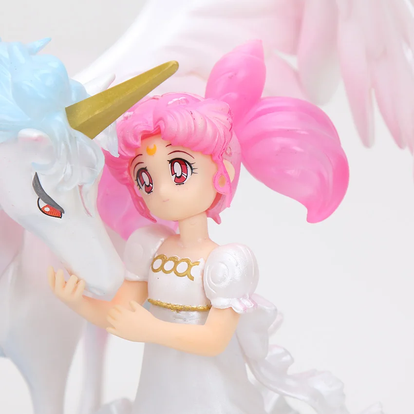 Фигурки аниме Сейлор Мун 17 см Tsukino Usagi Serenity ПВХ Коллекционная модель игрушка для