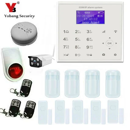 Yobangsecurity Wifi Burglar Alarm Video Ip Camera Wireless Gsm House Yobangsecurity Wifi Burglar Alarm Video Ip Camera Wireless Gsm House Security System Outdoor