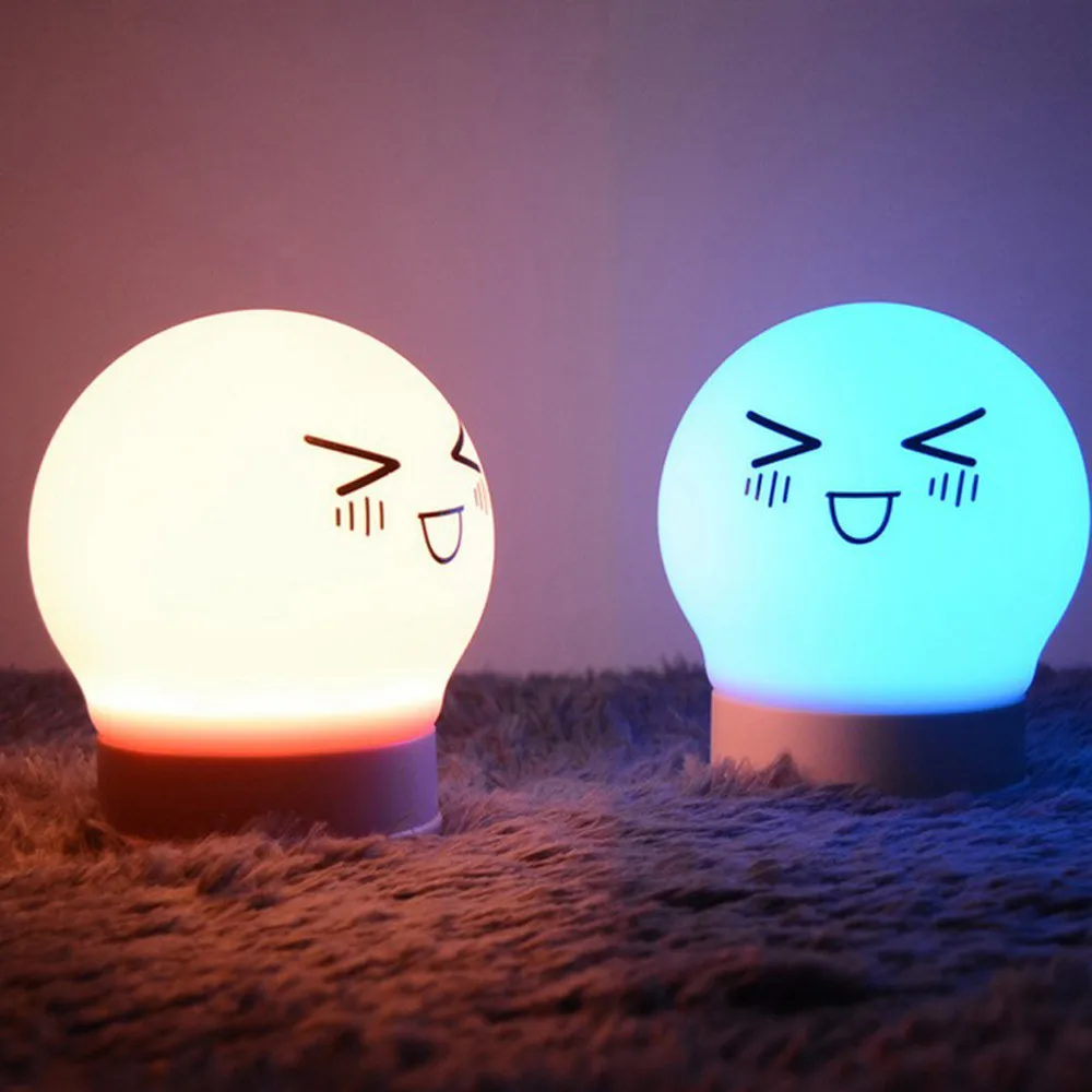 Rechargeable Fun Silicone Night Light Tap Control