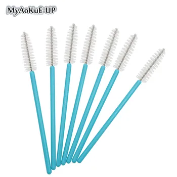 

Cosmetic Tools 200pcs Disposable Makeup Mascara Eyelash Applicator Wands Nylon Eyebrow Brush Eyelash Comb Brushes For Extension