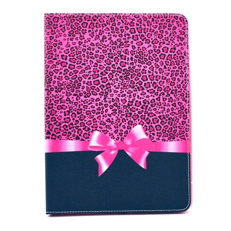 PU Leather Case For iPad Air 2 6 Case Fashion Cartoon Tower Folio Stand Tablet Cover 9.7 Inch Protector Skin For iPad Air 2 New  (33)