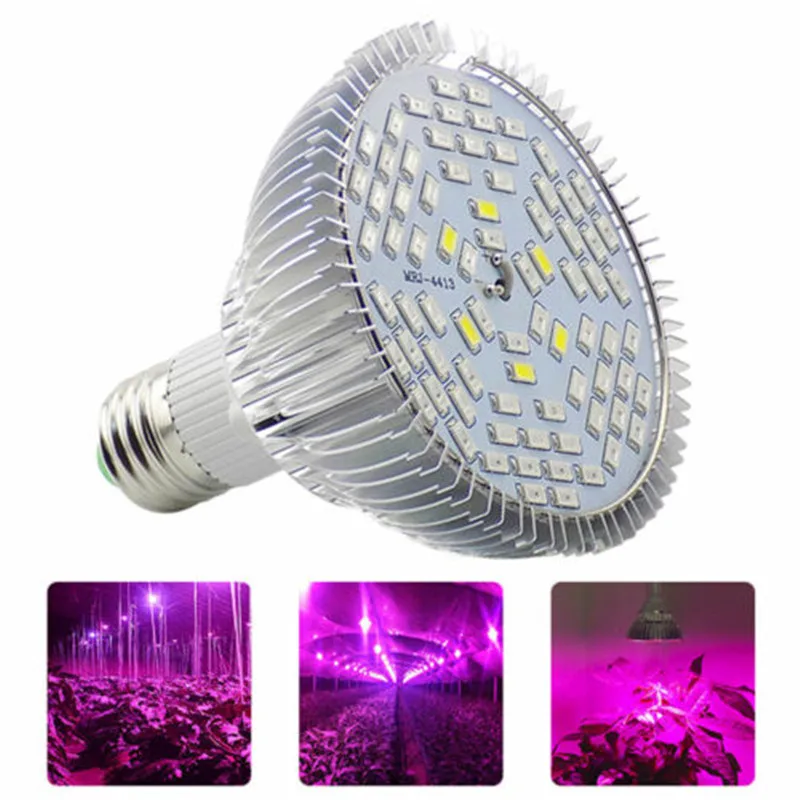 Phytolamp Full Spectrum Grow LED Plant Light E27 Bulbs Seedling Lamps Ultraviolet Lamp For