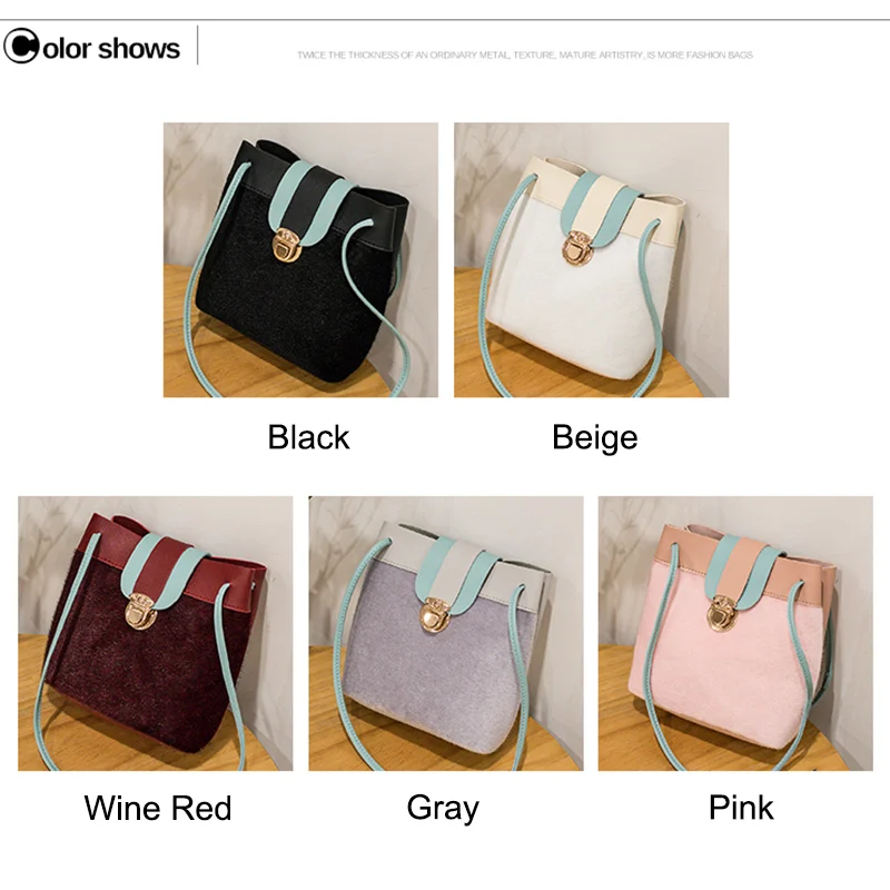 

New Arrival Women Shell Shape Crossbody Bags Female Stylish Mini Plush Messenger Shoulder Bag