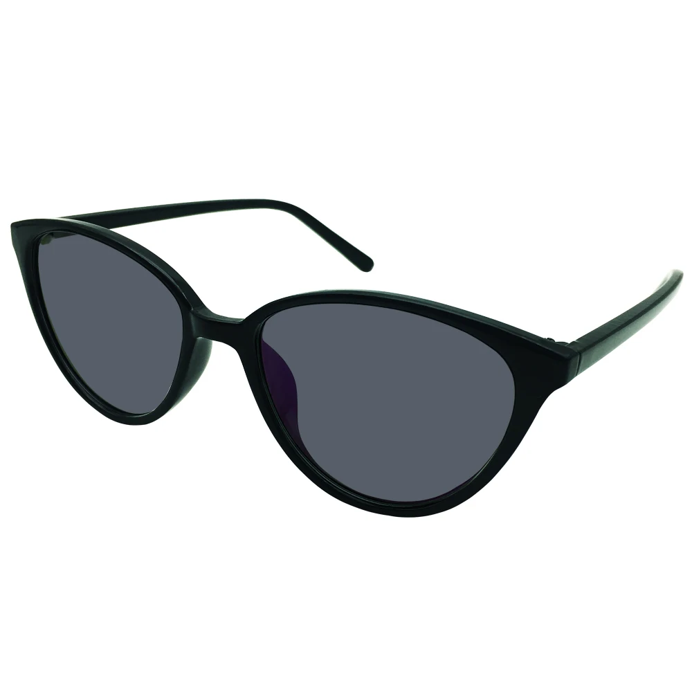 

Ladies Tinted Grey Polarized Cateye Distance Sunglasses Glasses Myopia Shortsighted Womens Cat Eye Prescription Black Frames