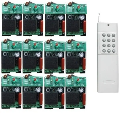 interruptor-de-controle-remoto-12-canais-rele-rf-12-transmissores-1-receptor-220v