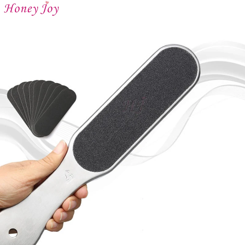 1set Big Pro Pedicure Feet Care Foot Rasp Stainless Metal Handle With