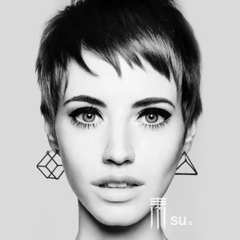 2018 new fashion brief style gold/silver/black hollow geometric stud earrings for women square earrings boucles d'oreilles