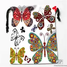 Пользовательские печати Butterflys(1) сумки для покупок на шнурках дорожный мешочек для хранения плавать Пешие прогулки игрушка сумка унисекс мульти Size18-12-31-09