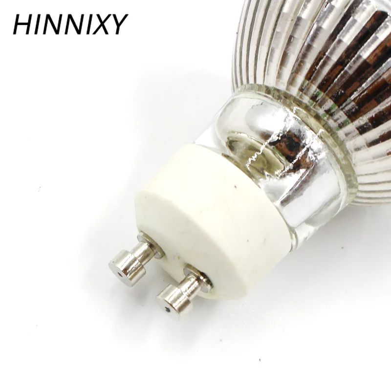 Hinnixy 10 шт./лот супер яркая лампа GU10 с регулируемой яркостью Галогеновый свет пятна