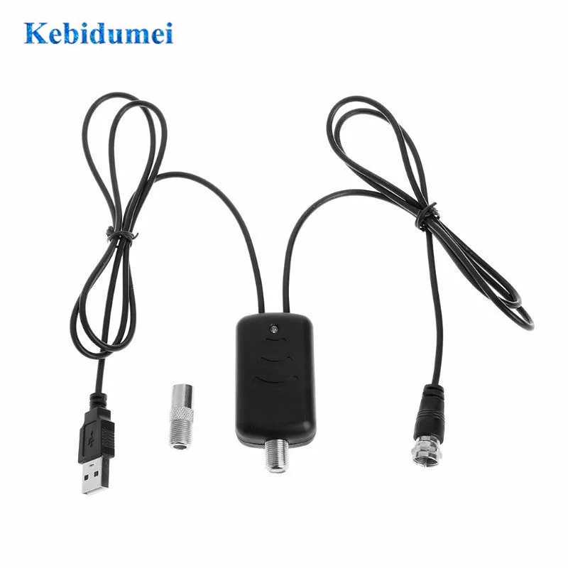 For Cable TV Booster HD Antenna Fox Digital 25db TV Amplifier Signal HD Channel
