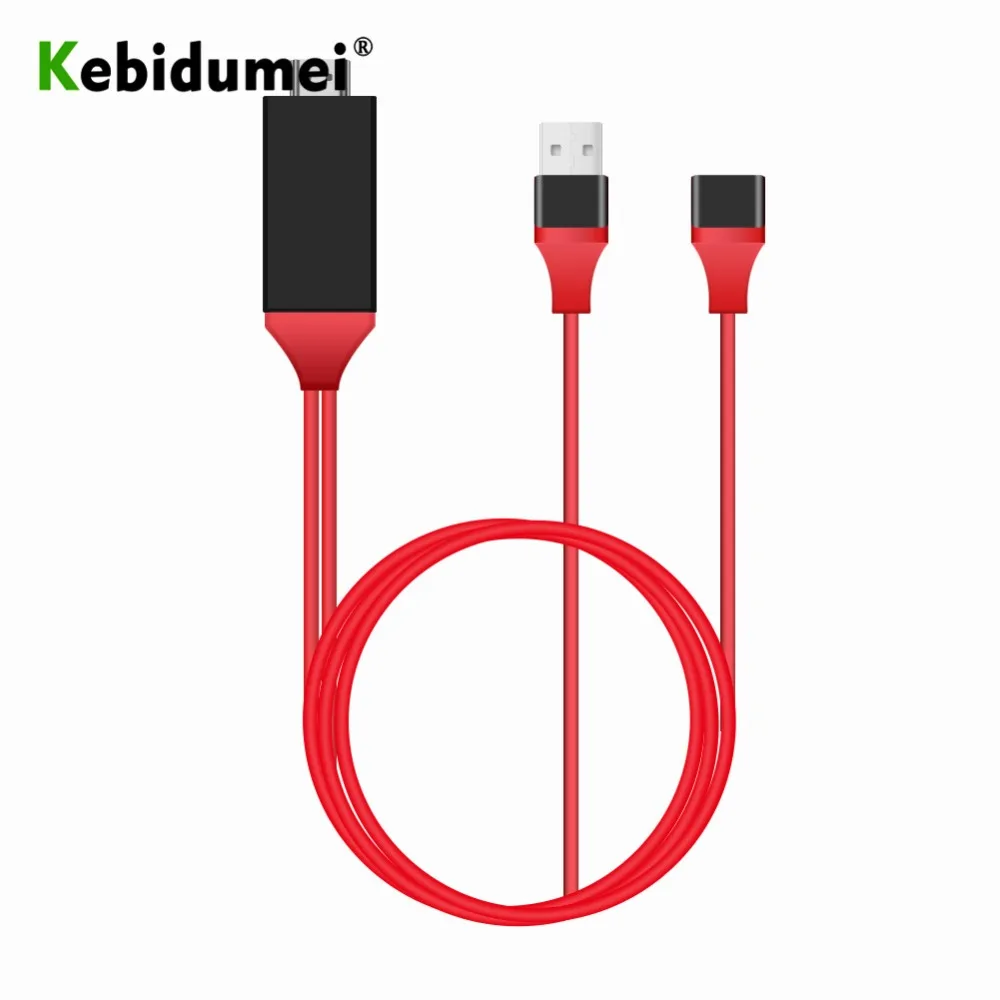 Проводной ТВ стик kebidumei HD 1080P USB HDMI Мама папа с питанием от 1 м стандартный