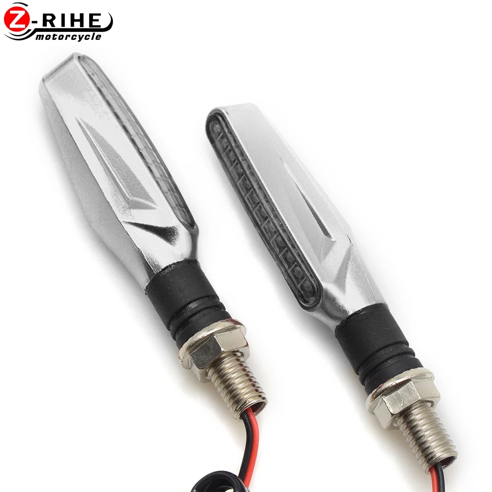 

Turn Signals Motorcycles running turn signal for KTM Kawasaki Yamaha Honda Szuki BMW MOTO GUZZI Ducati Benelli Aprilia Bobber