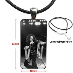 Anthrax Dio рок-группа для унисекс вечерние подарки брендовые стальные ювелирные изделия Модные массивные ожерелья стеклянные ожерелья s