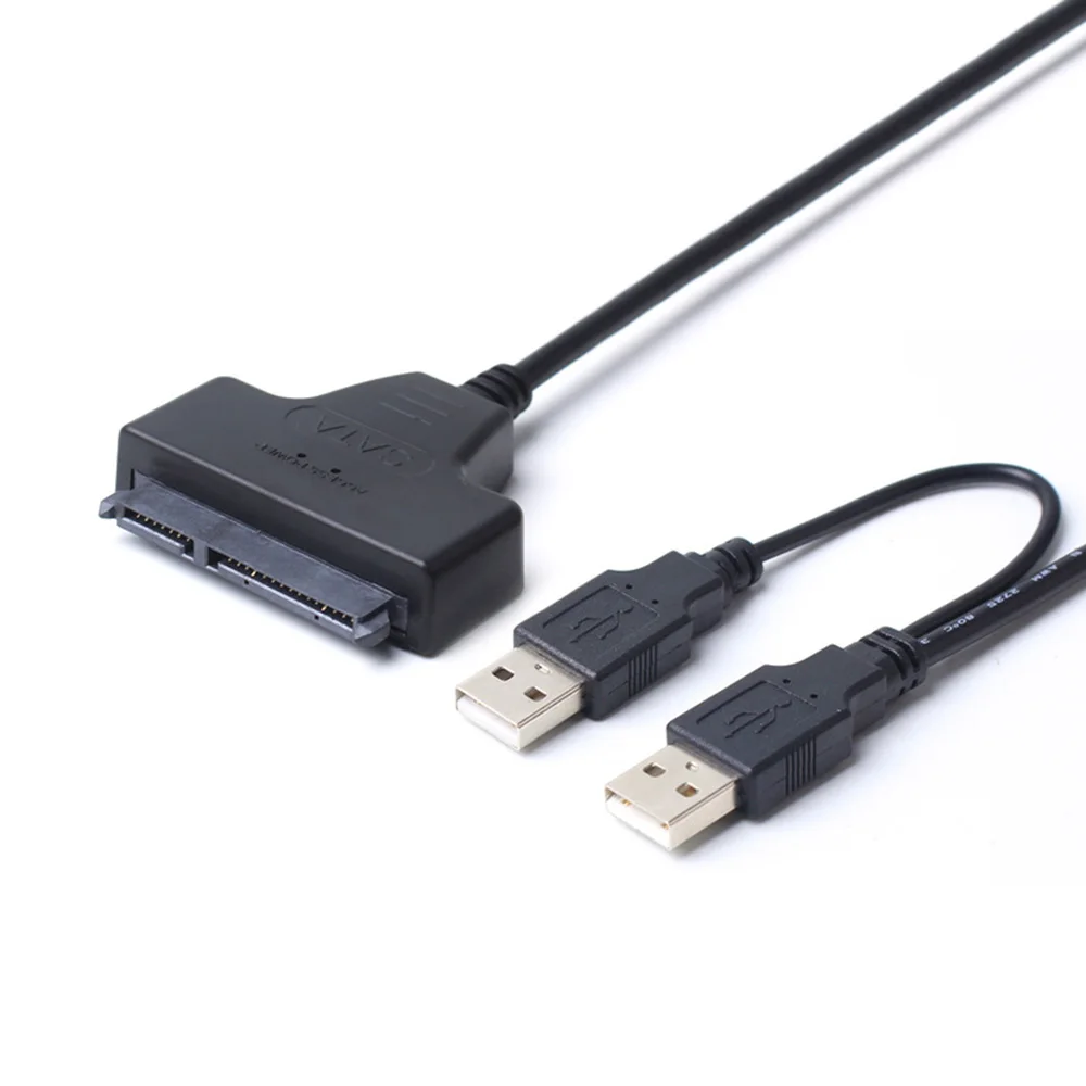 USB 2.0 to SATA Serial ATA 15+7 22P Adapter Cable For 2.5 USB 2.0 to SATA Serial ATA 15+7 22P Adapter Cable For 2.5