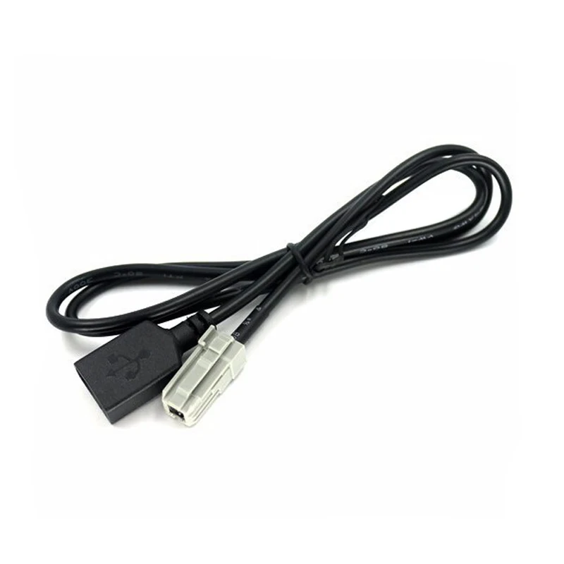 USB Cable Plug Adapter For Toyota Camry RAV 4 Verso For Lexus For Mazda (4)