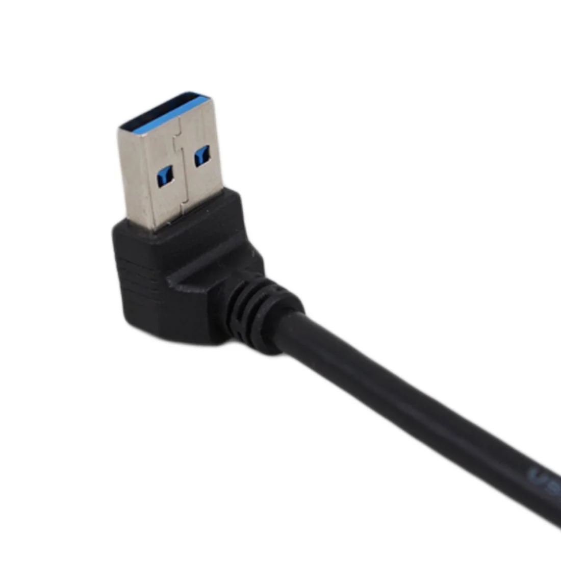 

20cm USB 3.0 A Male to Female 90 Angled Extension Adaptor cable USB2.0 male to female right/left/down/up Black cable cord